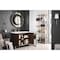 James Martin Vanities Alicante 39.5in Single Vanity, Mid-Century Acacia, Brushed Nickel W/White Glossy Composite Stone Top E110V39.5MCABNKWG - alternate 5